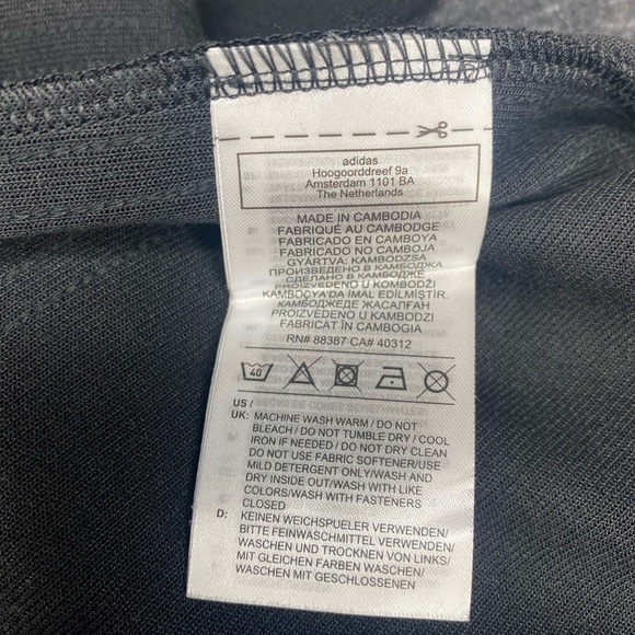 Black Adidas Jumpsuit Sz Lg - Picture 14 of 15